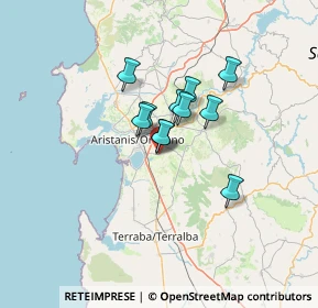 Mappa Via R. Laconi, 09090 Palmas Arborea OR, Italia (9.12727)