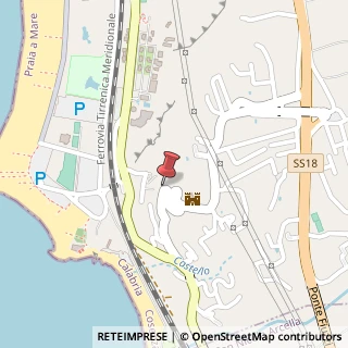 Mappa Via delle Croci, 43, 87028 Praia a Mare, Cosenza (Calabria)