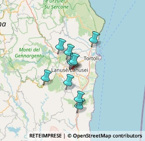 Mappa OG 08045, 08045 Lanusei NU, Italia (14.64833)