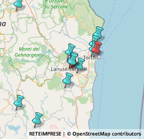 Mappa OG 08045, 08045 Lanusei NU, Italia (13.58769)