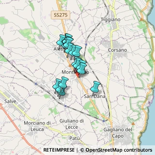 Mappa Via Nazionale, 73031 Alessano LE, Italia (1.2675)