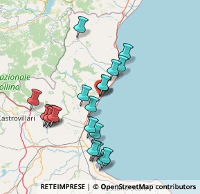 Mappa Via Scotellaro, 87075 Trebisacce CS, Italia (15.928)