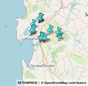 Mappa Via Grazia Deledda, 09090 Palmas Arborea OR, Italia (10.07733)