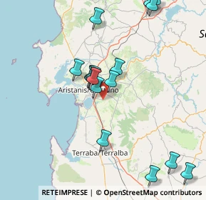 Mappa Via Grazia Deledda, 09090 Palmas Arborea OR, Italia (17.30588)