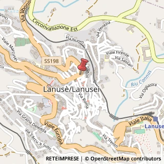 Mappa Via Umberto, 16, 08045 Lanusei, Nuoro (Sardegna)