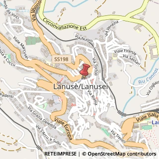 Mappa Piazza Vittorio Emanuele, 2, 08045 Lanusei, Nuoro (Sardegna)