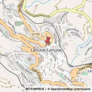 Mappa Vico 1 Piazza Vittorio Emanuele, 2, 08045 Lanusei, Nuoro (Sardegna)