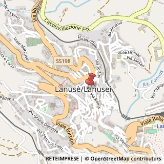 Mappa Via Roma, 18, 08045 Lanusei, Nuoro (Sardegna)