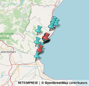 Mappa 87075 Trebisacce CS, Italia (6.8275)