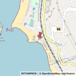 Mappa Contrada Fiuzzi, 58, 87028 Praia a Mare, Cosenza (Calabria)