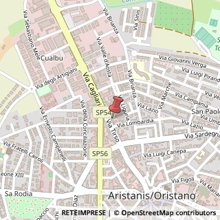 Mappa Via Tirso, 149, 09170 Oristano, Oristano (Sardegna)