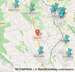 Mappa KM. 2400, 73031 Alessano LE, Italia (3.30818)