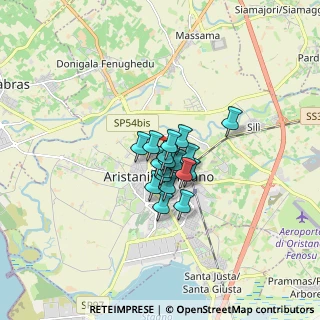 Mappa Piazza Italia, 09170 Oristano OR, Italia (0.93111)