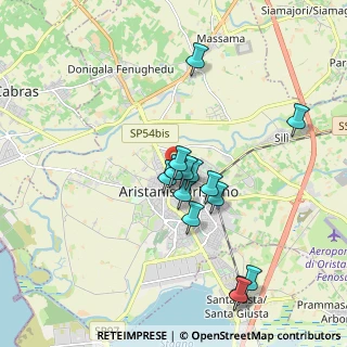 Mappa Via Liguria, 09170 Oristano OR, Italia (1.84571)