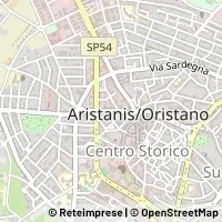 Mapa Oristano