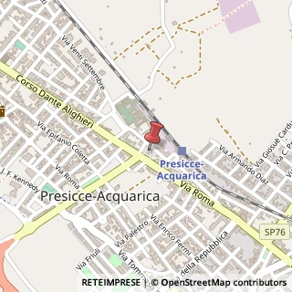 Mappa Via Roma, 17, 73040 Presicce, Lecce (Puglia)