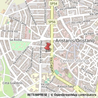 Mappa Via XX Settembre, 14, 09170 Oristano, Oristano (Sardegna)
