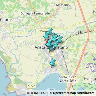 Mappa Via XX Settembre, 09088 Oristano OR, Italia (0.71636)