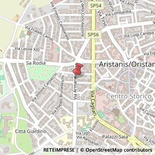 Mappa Viale Armando Diaz, 40, 09170 Oristano, Oristano (Sardegna)