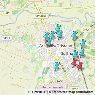 Mappa Via XX Settembre, 09170 Oristano OR, Italia (1.0875)