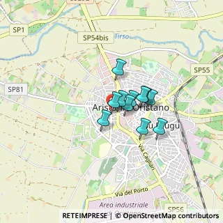 Mappa Via Camillo Cavour, 09170 Oristano OR, Italia (0.53727)