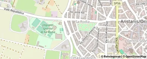 Mappa Oristano