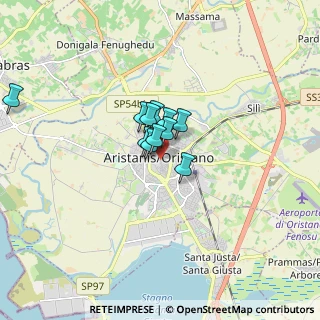 Mappa Vicolo Iosto, 09170 Oristano OR, Italia (1.01818)