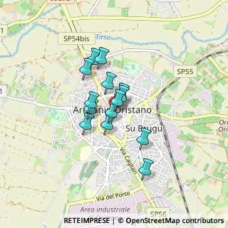 Mappa Vicolo Iosto, 09170 Oristano OR, Italia (0.61929)