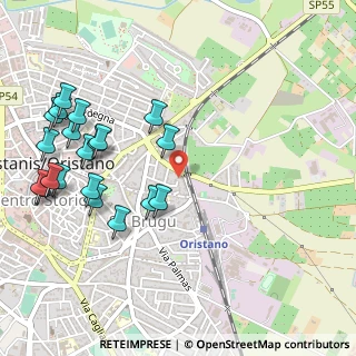 Mappa Via Antonio Meucci, 09170 Oristano OR, Italia (0.664)