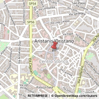 Mappa Corso Umberto I, 42, 09170 Oristano, Oristano (Sardegna)