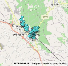 Mappa Via della Resistenza, 73054 Presicce LE, Italia (0.95154)