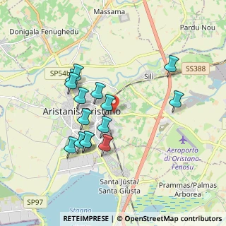 Mappa Via Renato Marroccu, 09170 Oristano OR, Italia (1.85)
