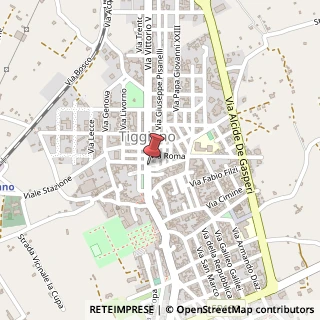 Mappa Via Vittorio Veneto, 60, 73030 Tiggiano, Lecce (Puglia)