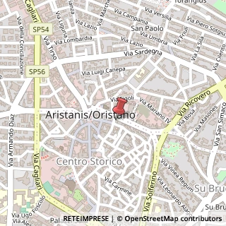 Mappa Via Giuseppe Garibaldi, 27, 09170 Oristano, Oristano (Sardegna)