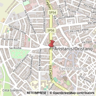 Mappa Via Cagliari, 202, 09170 Oristano, Oristano (Sardegna)