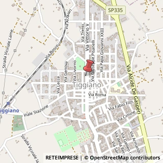 Mappa Via Vittorio Veneto, 109, 73030 Tiggiano, Lecce (Puglia)