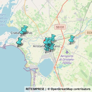 Mappa Via S. A. de Castro, 09170 Oristano OR, Italia (2.97091)