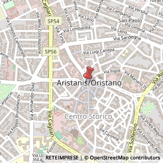 Mappa Piazza Roma, 4, 09170 Oristano, Oristano (Sardegna)
