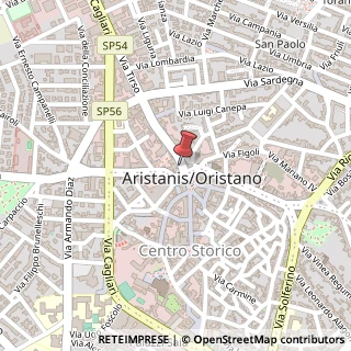 Mappa Via Tirso, n?8, 09170 Oristano, Oristano (Sardegna)