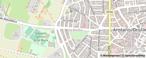 Mappa Oristano