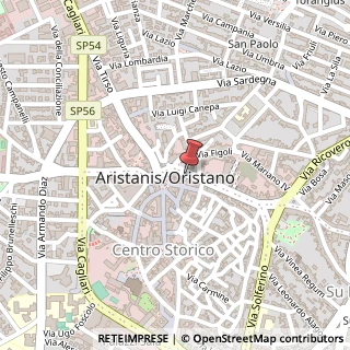 Mappa Via Giuseppe Mazzini, 13, 09170 Oristano, Oristano (Sardegna)