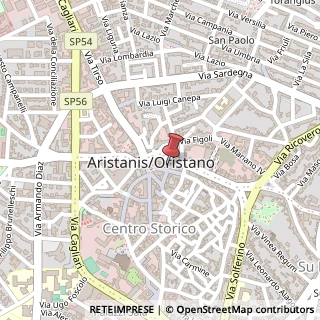 Mappa Via Giuseppe Garibaldi, 16, 09170 Oristano, Oristano (Sardegna)
