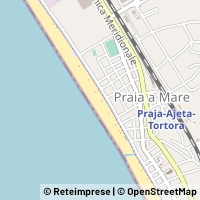 Mapa Praia a Mare