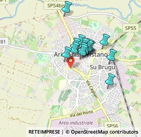 Mappa Piazza Aldo Moro, 09170 Oristano OR, Italia (0.69125)