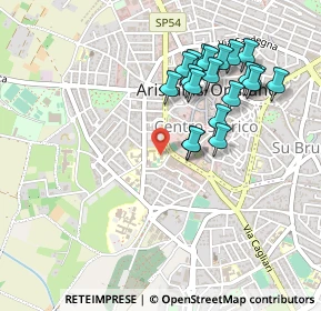 Mappa Piazza Aldo Moro, 09170 Oristano OR, Italia (0.51)