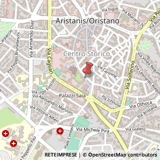 Mappa Via Vittorio Emanuele II, 21, 09170 Oristano, Oristano (Sardegna)