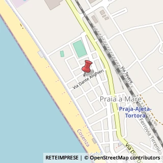 Mappa Via Francesco Cilea, 81, 87028 Praia a Mare, Cosenza (Calabria)