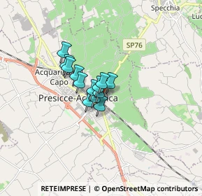 Mappa Via Mascagni, 73054 Presicce LE, Italia (0.91231)