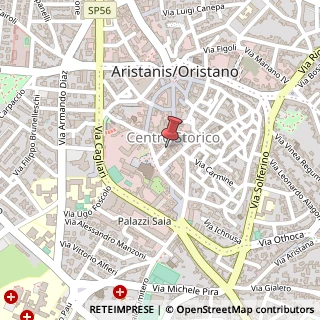 Mappa Via Eleonora D'Arborea, 15, 09170 Oristano, Oristano (Sardegna)