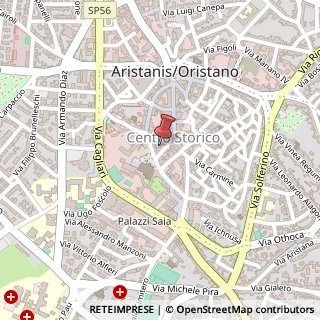 Mappa Via Eleonora D'Arborea, 34, 09170 Oristano, Oristano (Sardegna)